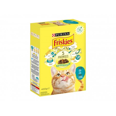 Ração Para Gato Friskies Com Atum E Legumes 400g