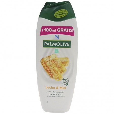 PALMOLIVE GEL BANHO LEITE E MEL 550+100ML