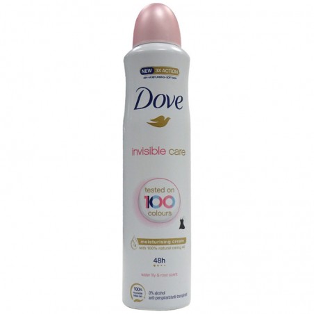 Dove deodorant spray 250 ml. Invisible care floral.