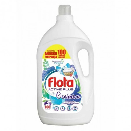 FLOTA DETERGENTE LÍQUIDO ACTIVE PLUS OCEÂNICO 100 DOSES