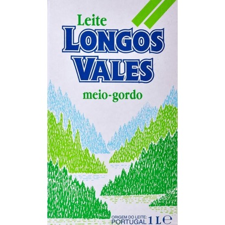 LONGOS VALES LEITE M/GORDO 1L