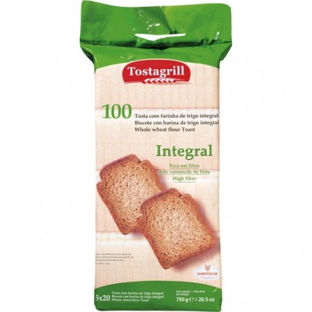 Tosta Grill Diatosta Integral Bolsão 750g