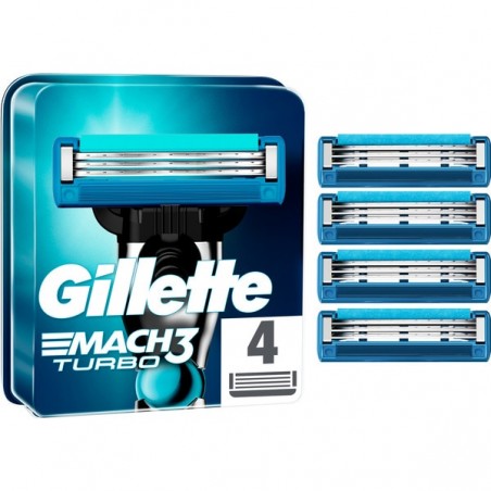 GILLETTE MACH 3 TURBO 4U