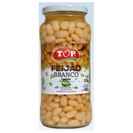 TOP FEIJAO BRANCO FRASCO 570g