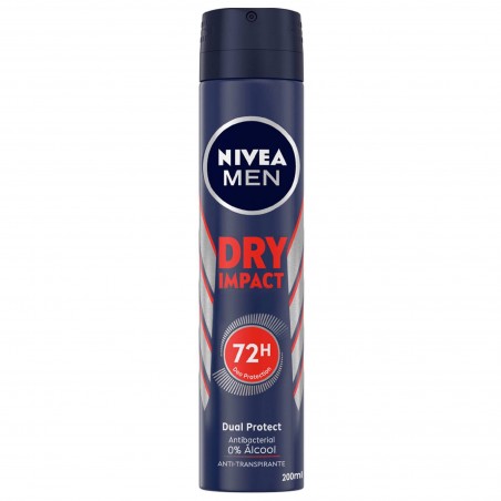 Desodorizante Spray Dry Impact Nivea Men 200 Ml