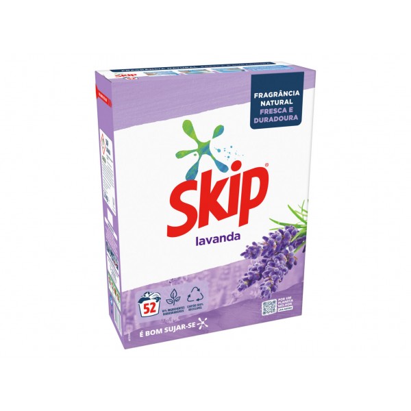 Det.Roupa Máq. Pó Skip Lavanda 52d