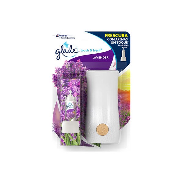 Ambientador Glade Touch & Fresh Aparelho Lavanda 10ml