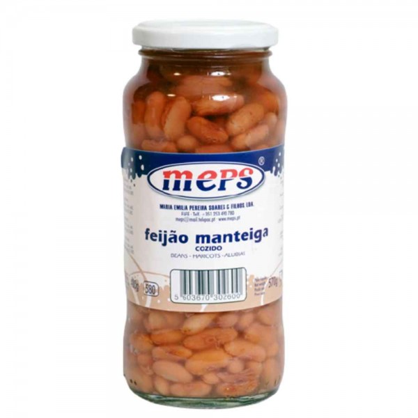 FEIJÃO MANTEIGA MEPS 570G FRASCO