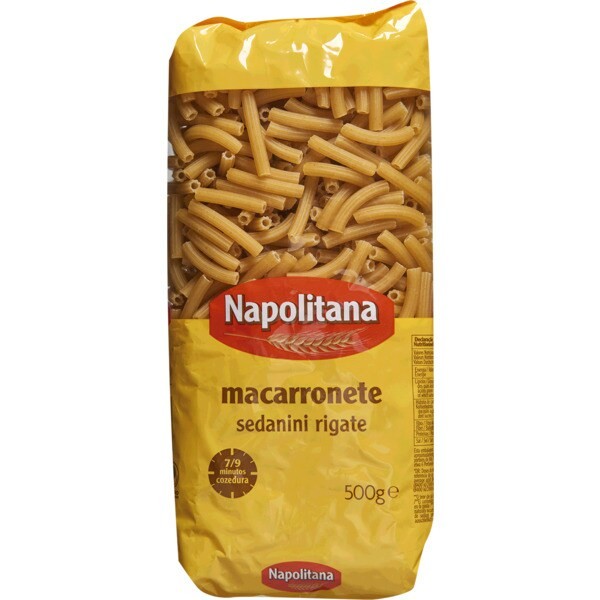 NAPOLITANA MASSA MACARRONETE 500GR