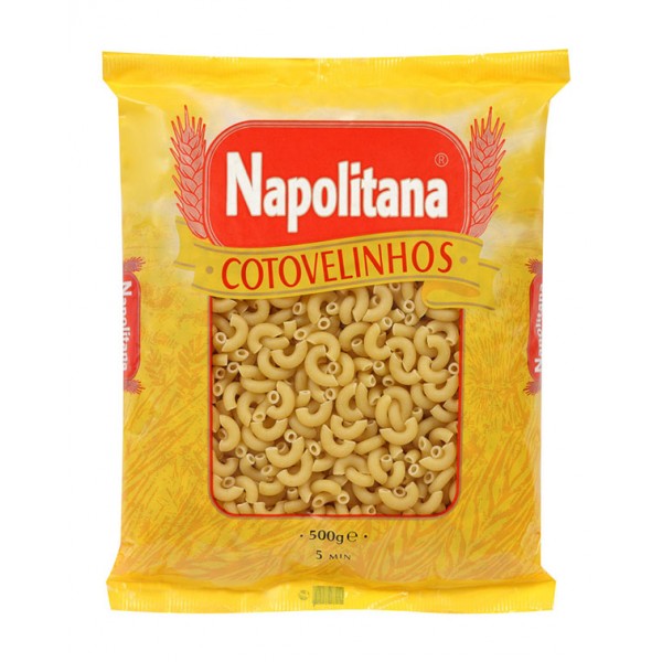 NAPOLITANA MASSA COTOVELINHOS 500G