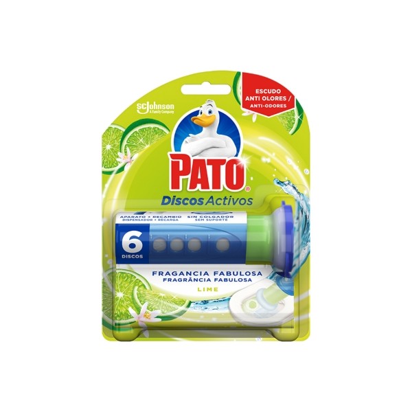 Bloco Pato Sanitário Discos Activos Apa Lima Fre 36ml