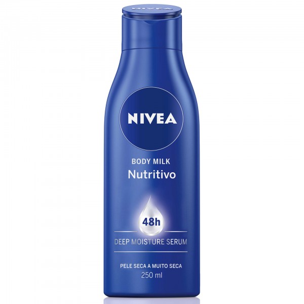 Leite Corporal Body Milk Nutritivo Nivea 250 Ml