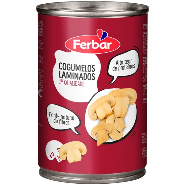 Cogumelos Laminados Ferbar 290G