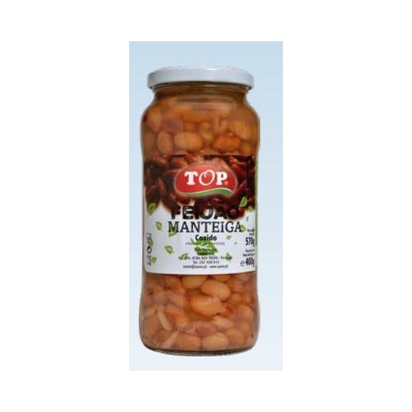 TOP FEIJAO MANTEIGA FRASCO 570G