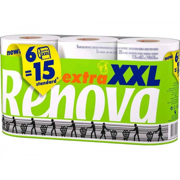 PAPEL W C RENOVA XXL