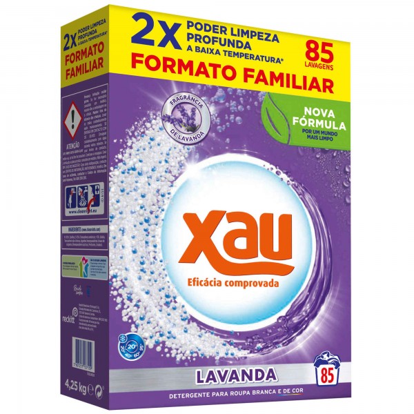 Detergente Máquina Roupa Pó Xau Lavanda 85d