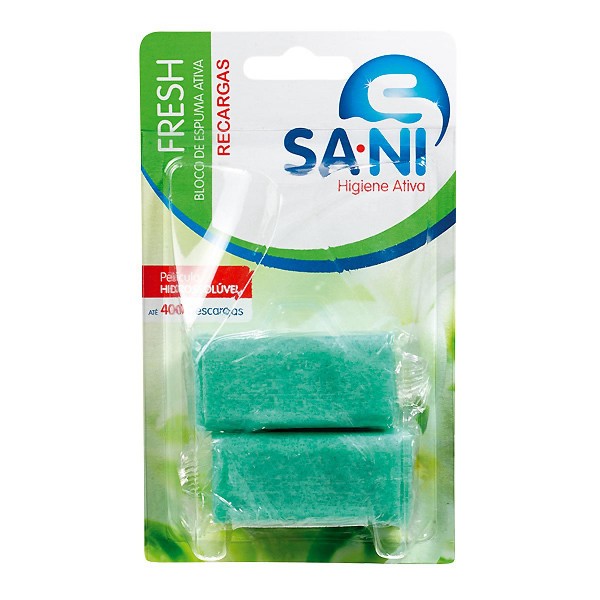 SANI BLOCO SANITA FRESH RECARGA 2X50GRS