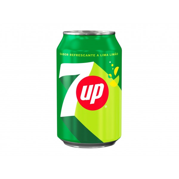 Refrigerante 7up Com Gás Lata 0.33l