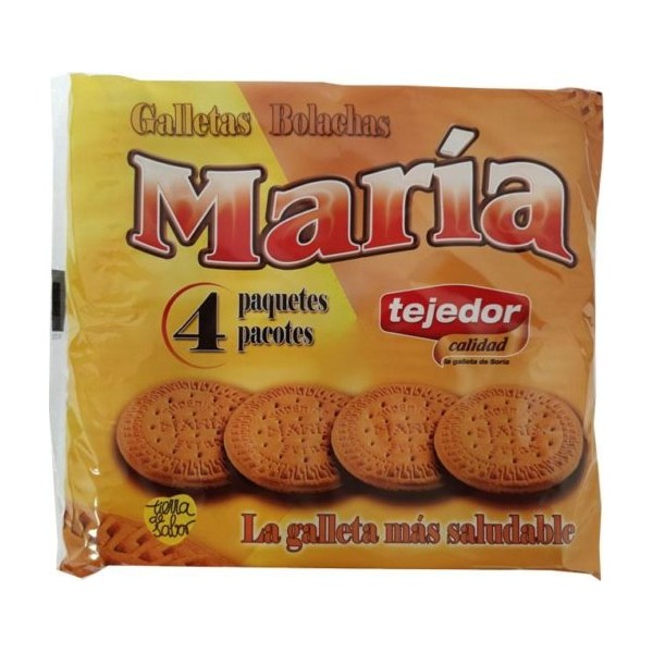 Bolacha Tejedor Maria 4x180g 720g