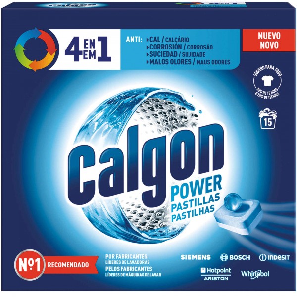 Pastilhas Anti-Calcário Calgon 15p