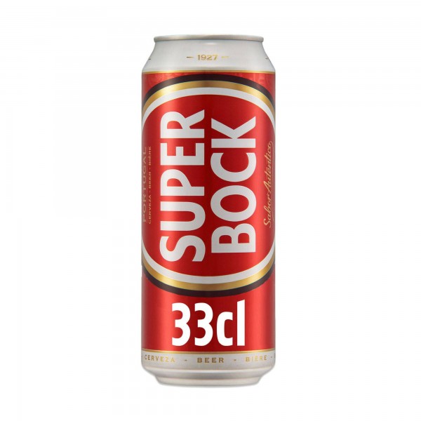 cerveja super bock lata 0.33l (sdr)