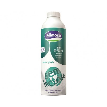 Leite Mimosa Uht Especial 0% Lactose Meio Gordo 1l