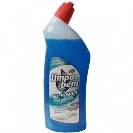 Gel Sanitário Marinho Limpa Bem 750ml