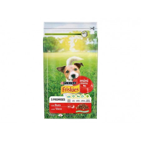 Ração Para Cão Friskies Mini Menu Vaca 1.5kg