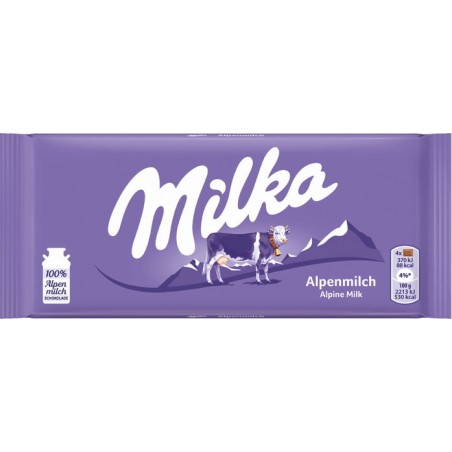 MILKA CHOC. LEITE 100G