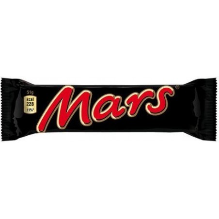 Snack Chocolate Mars 51 Gr