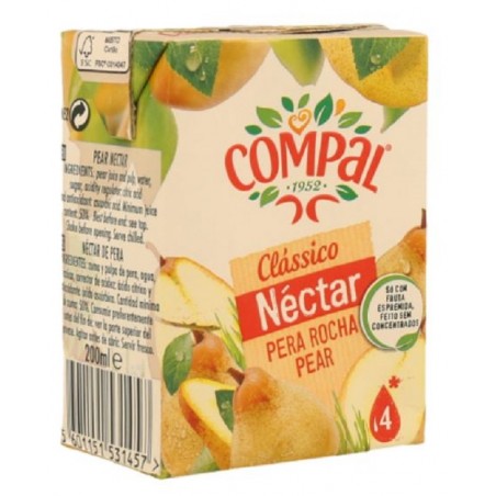 COMPAL NECTAR PERA 200ML