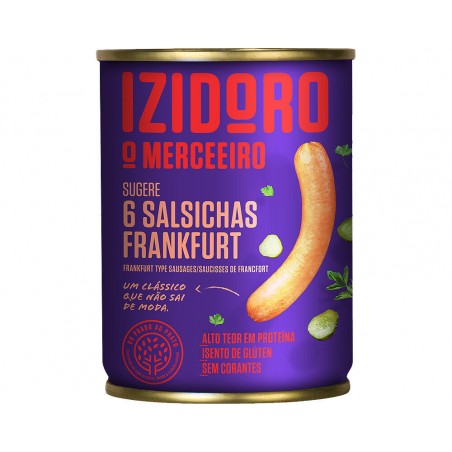 Salsichas Izidoro Lata 6un 240(120)G