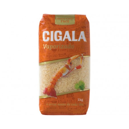 Arroz Vaporizado Cigala Extra Longo 1kg