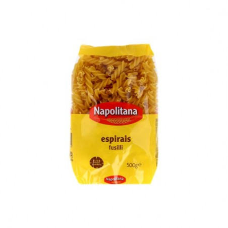 MASSA ESPIRAIS NAPOLITANA 500GR