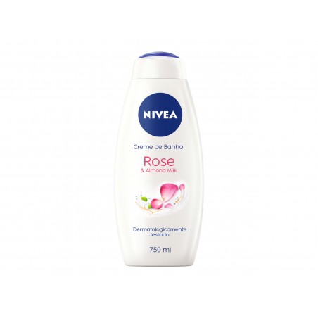 Gel De Banho Rose & Almond Milk Nivea 750 Ml