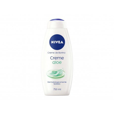 Gel De Banho Creme Aloe Nivea 750 Ml