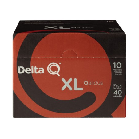 Cápsulas de Café Delta Qalidus XL 40 Cápsulas