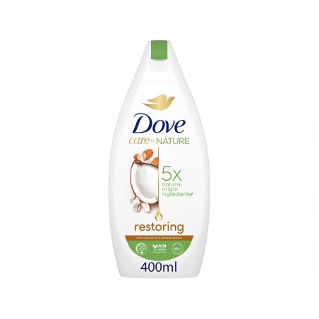 Gel Banho Dove Coconut Care By Nature 400ml