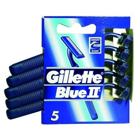 GILLETTE BLUE II 5 UNIDADES