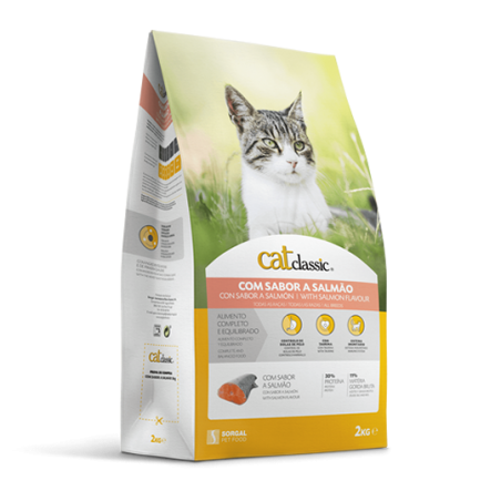 CATCLASSIC GATOS MIX SALM.2KG