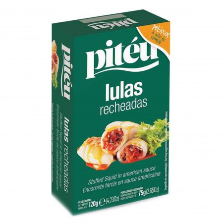 Lula Recheada Pitéu emb. 120 gr (peso escorrido 75 gr)