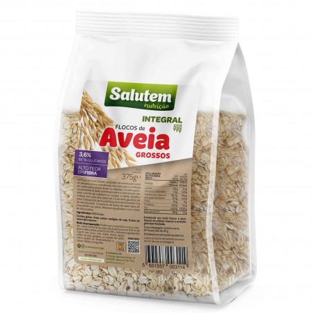 Flocos Aveia Integral Salutem emb. 375 gr