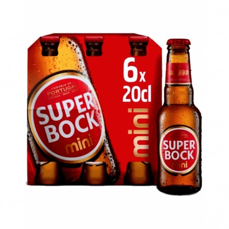 SUPER BOCK MINI 6X0.20CL