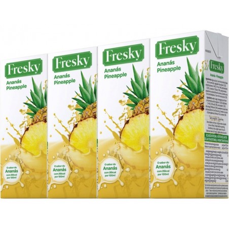 Bebida Fresky De Fruta Ananás 4x200ml