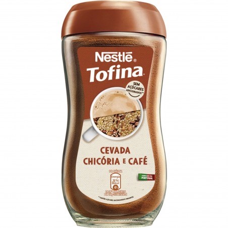 Bebida Cereais Cevada e Chicória com Café Tofina emb. 200 gr