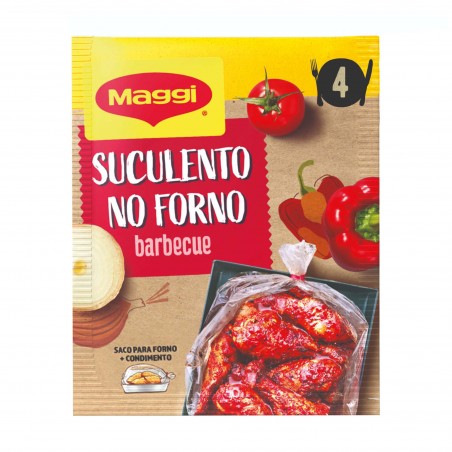 MAGGI SUCULENTO NO FORNO BARBECUE 32G