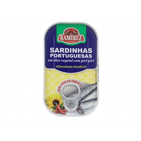 Sardinha Ramirez Em Óleo Picante 125(88)G