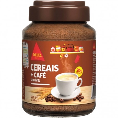 Café Delta Mistura Cereais E Café Solúvel 200g