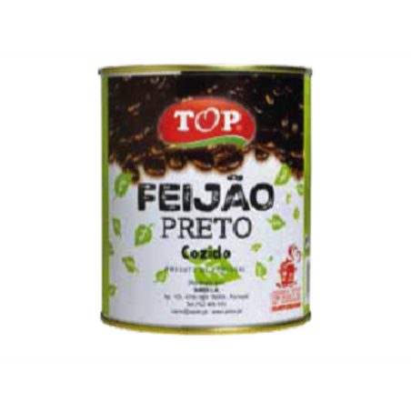 TOP FEIJAO PRETO COZIDO LATA 850G