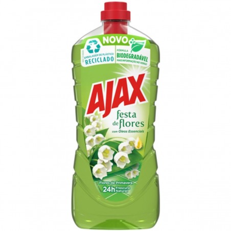 Lava Tudo Perfumado Flores de Primavera Ajax 1 L